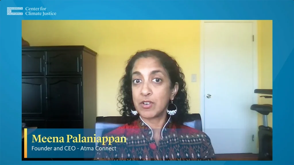 Meena Palaniappan - Center for Climate Justice Career Interview